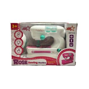 چرخ خیاطی اسباب بازی دخترانه مدل Rose سفید