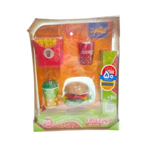 ست همبرگر و سیب زمینی